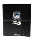 Mamiya RB67 Pro S Booklet - Accessory