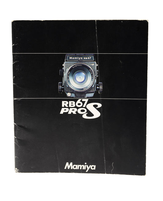 Mamiya RB67 Pro S Booklet - Accessory