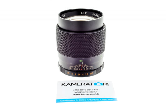 Mamiya 85mm f1.7 Sekor SX Auto - Lens