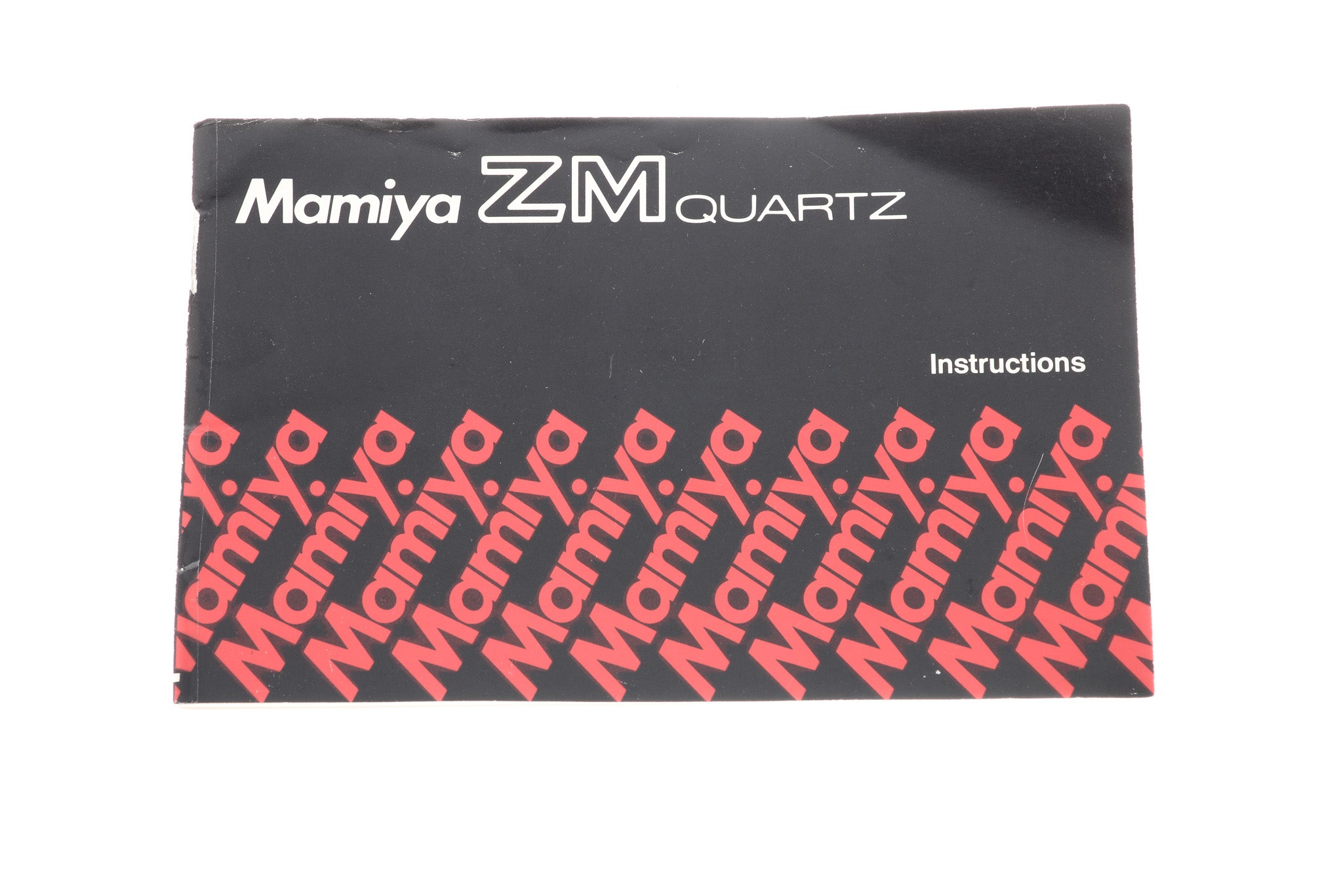 Mamiya ZM Quartz Instructions – Kamerastore