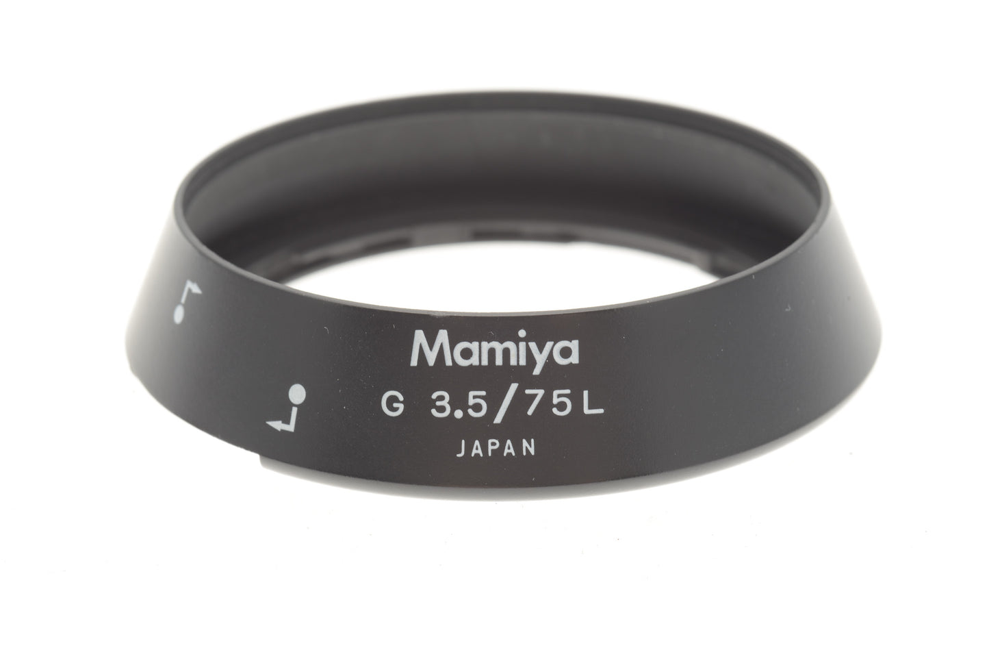 Mamiya Lens Hood for 75mm f3.5 G L - Accessory
