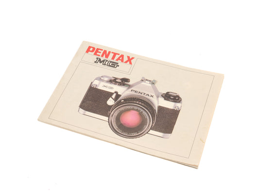 Pentax MG Instructions - Accessory