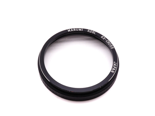 Marumi 52mm 52SL 6X-Cross Filter - Accessory