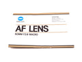 Minolta 50mm f2.8 AF Macro Instructions - Accessory