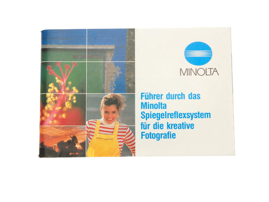 Minolta Creative Photography Booklet - Accessory