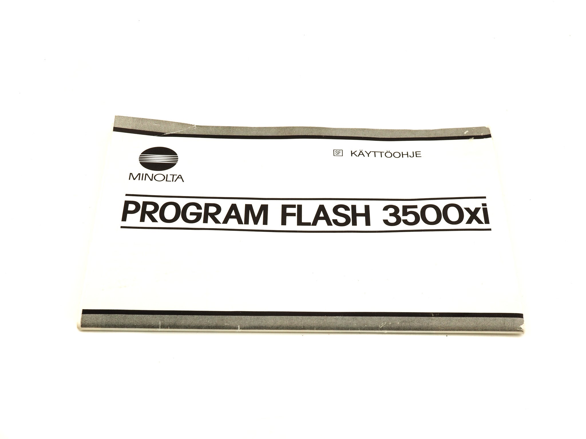Minolta Program Flash 3500xi Instructions