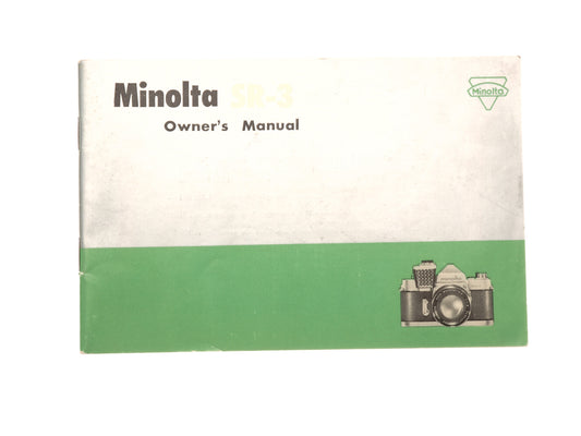 Minolta SR-3 Instruction Manual - Accessory