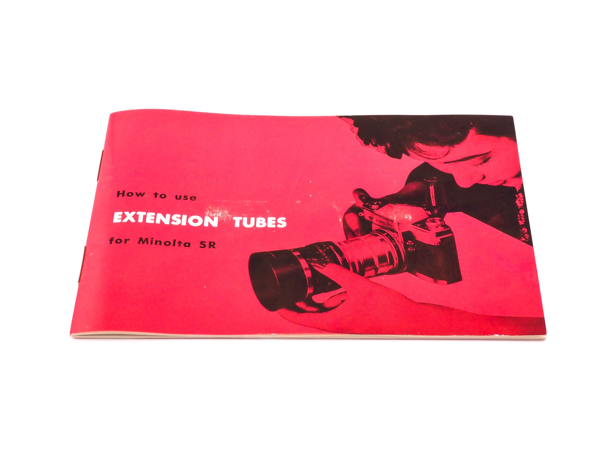 Minolta SR Extension Tubes Instructions - Accessory