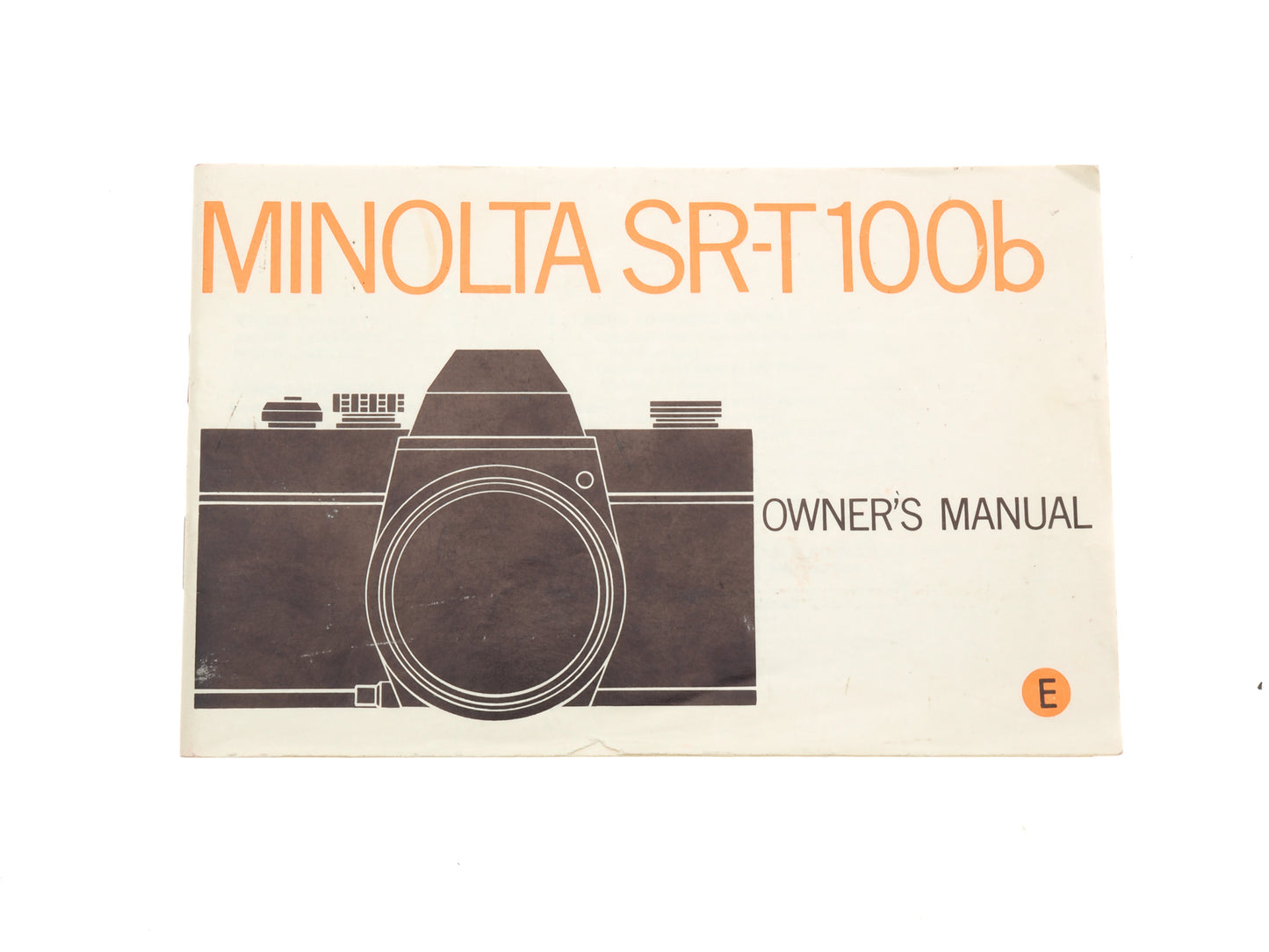 Minolta SR-T 100b Instruction Manual - Accessory