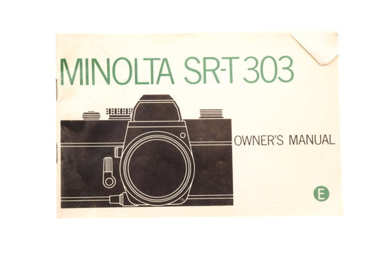 Minolta SR-T 303 Instruction Manual - Accessory
