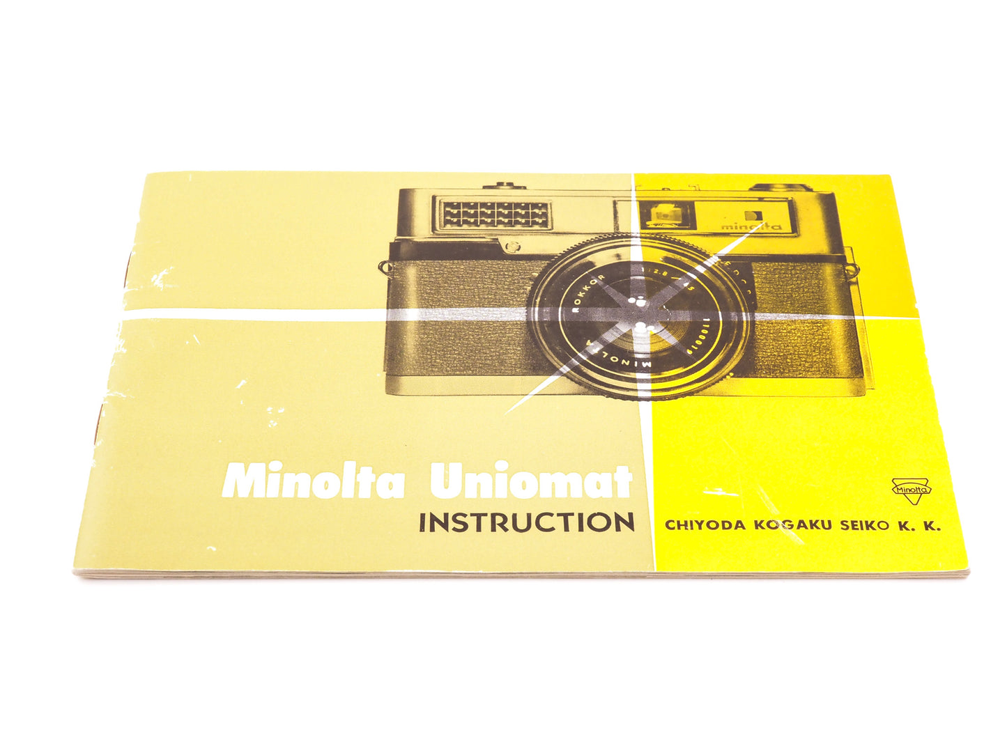 Minolta Uniomat Instructions - Accessory