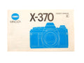 Minolta X-370s Instructions - Accessory