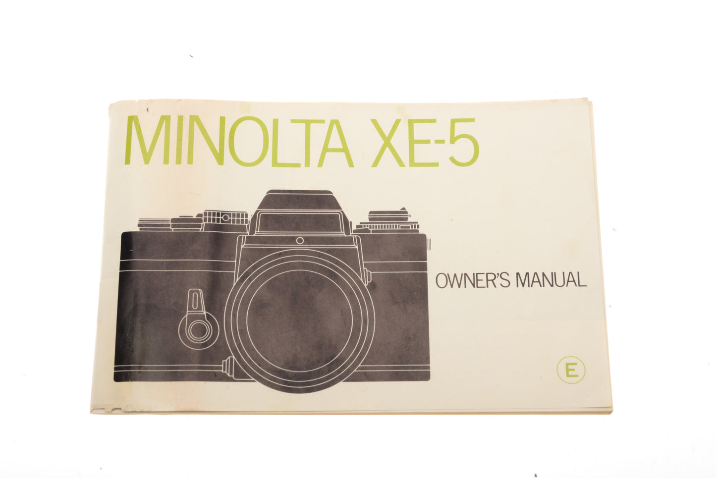Minolta XE-5 Owner's Manual - Accessory