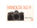 Minolta XG-9 Owner's Manual
