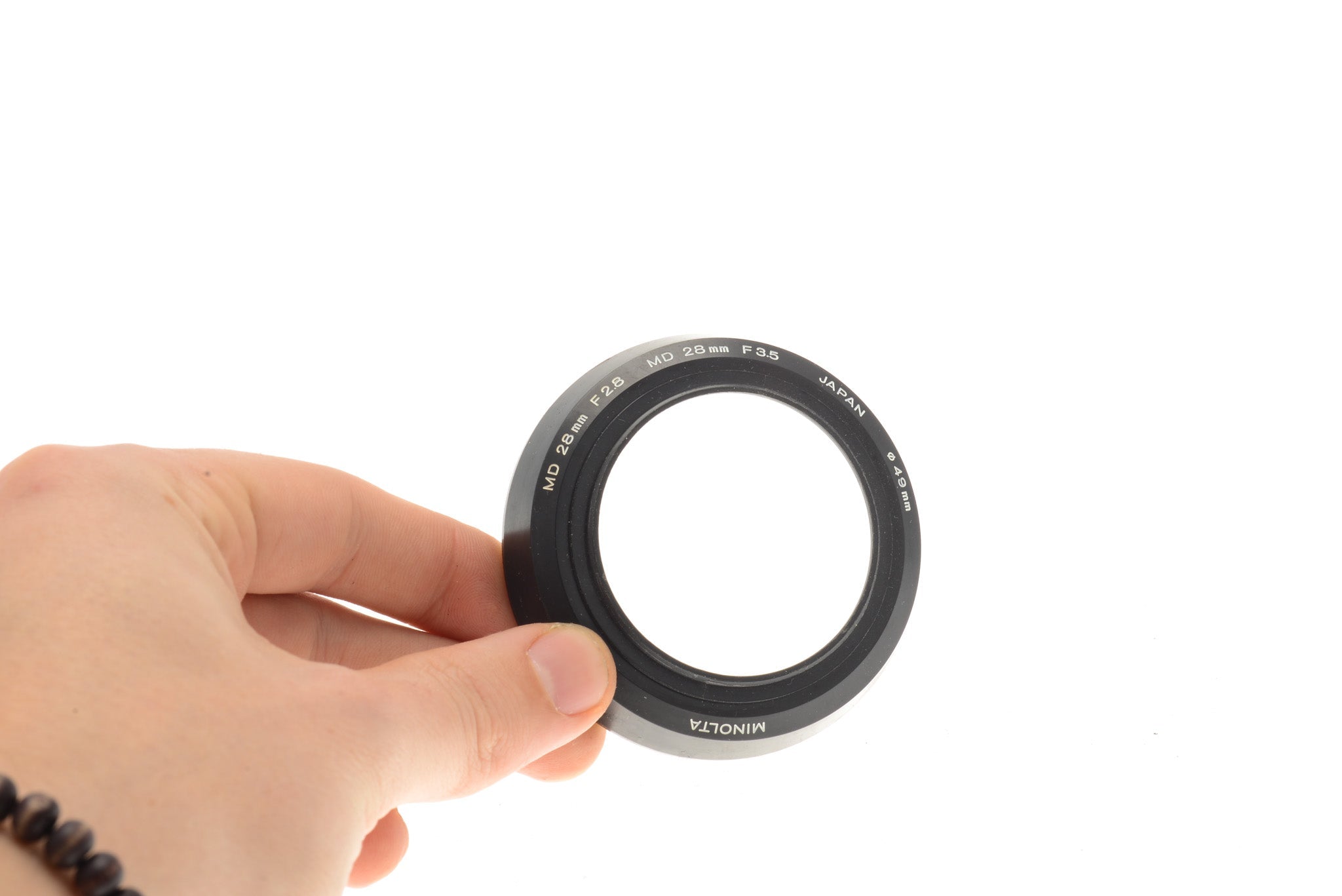 Minolta 49mm Lens Hood (28mm f2.8/3.5 MC) - Accessory