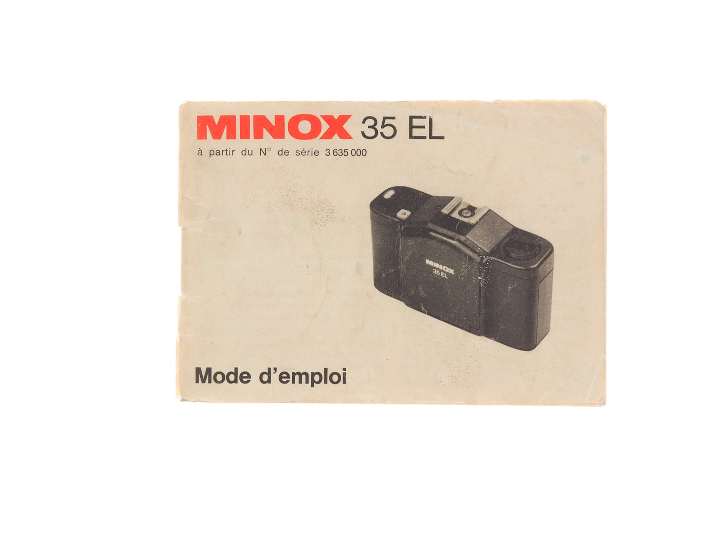 Minox 35 EL Instruction Manual - Accessory