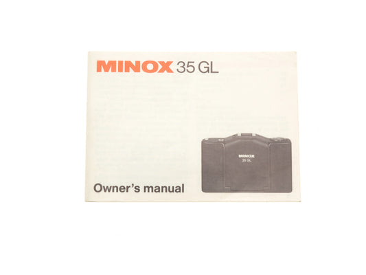 Minox 35 GL Instruction Manual - Accessory