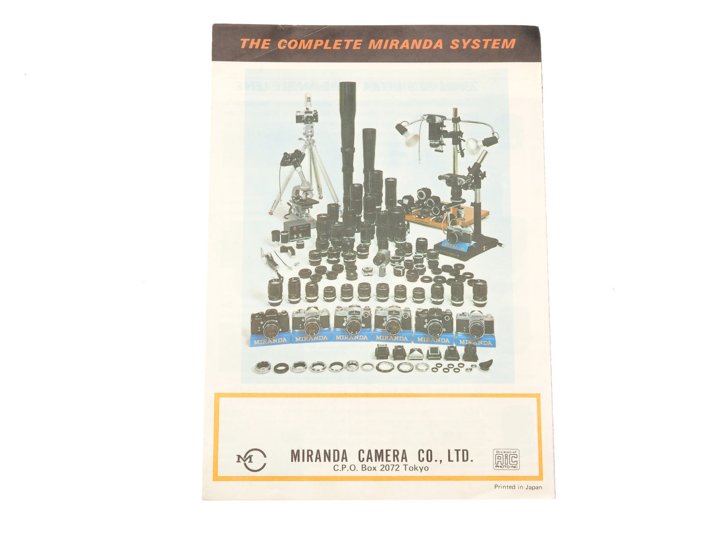 Miranda Complete System Booklet - Accessory