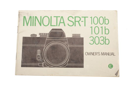 Minolta SR-T 100b/101b/303b Instruction Manual - Accessory
