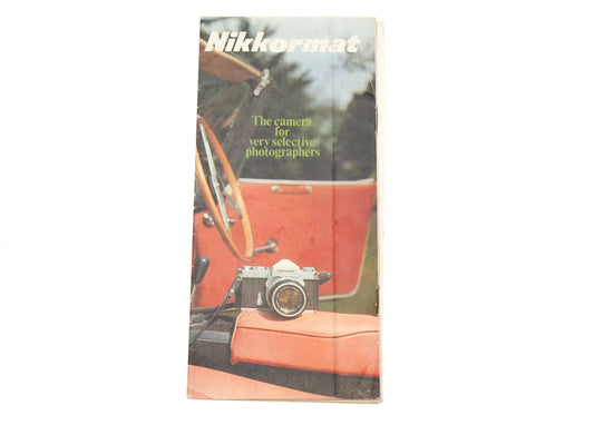 Nikon Nikkormat Booklet - Accessory