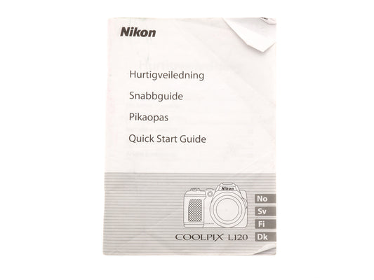 Nikon CoolPix L120 Instructions - Accessory