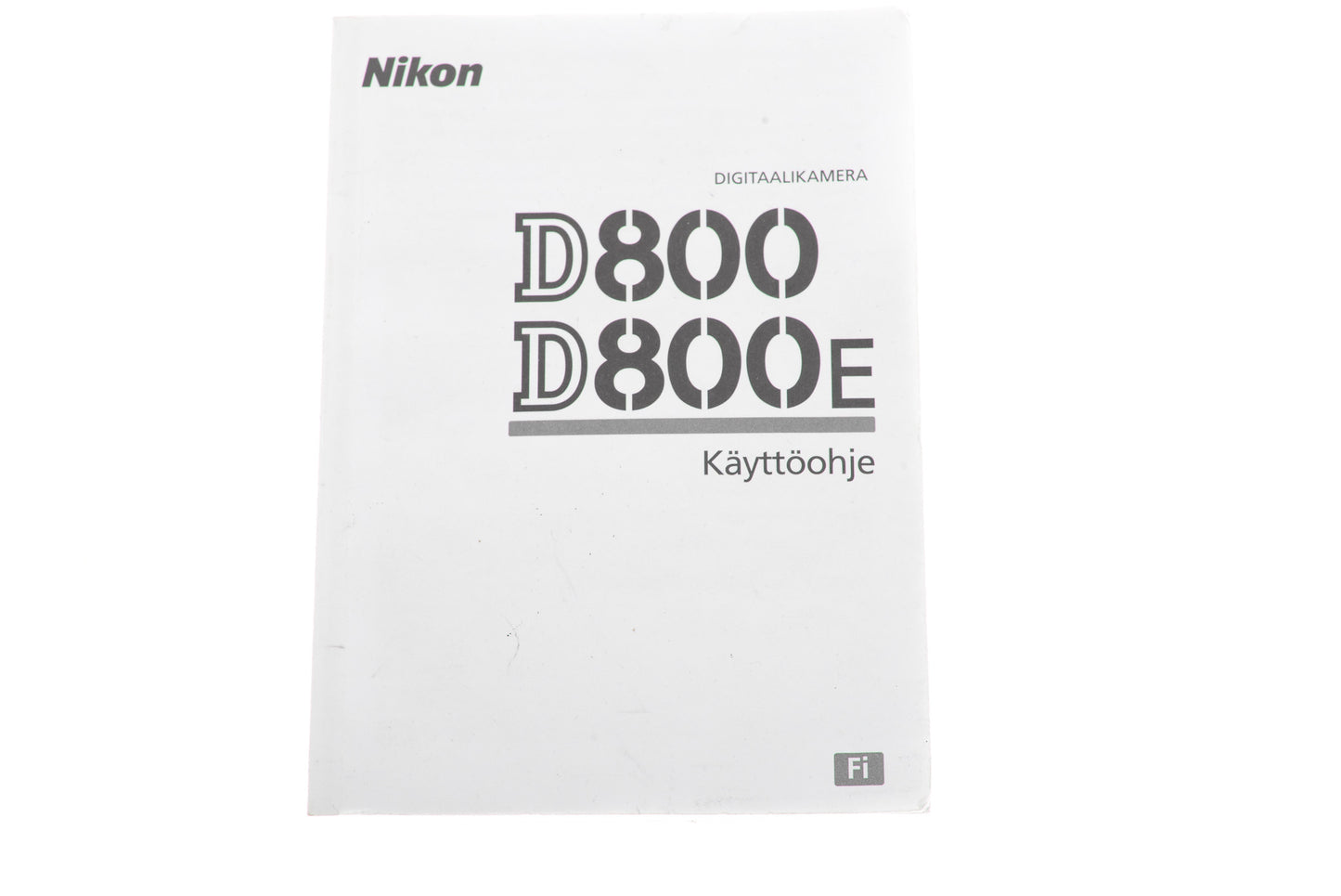 Nikon D800(E) Instructions - Accessory