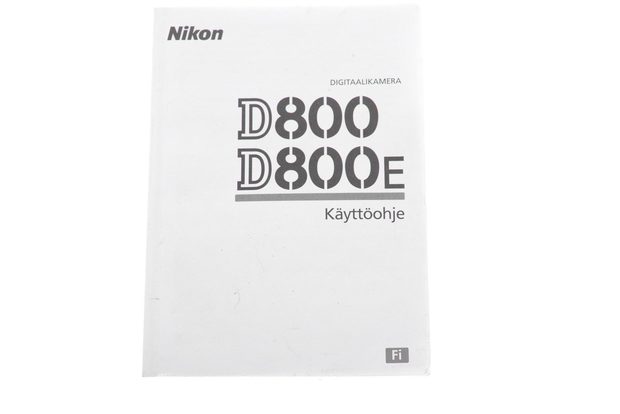 Nikon D800(E) Instructions - Accessory