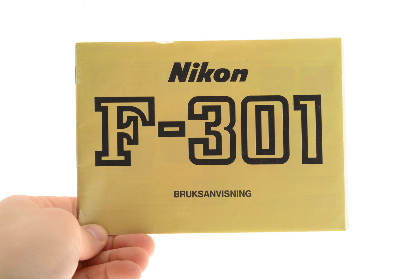 Nikon F-301 Bruksanvisning