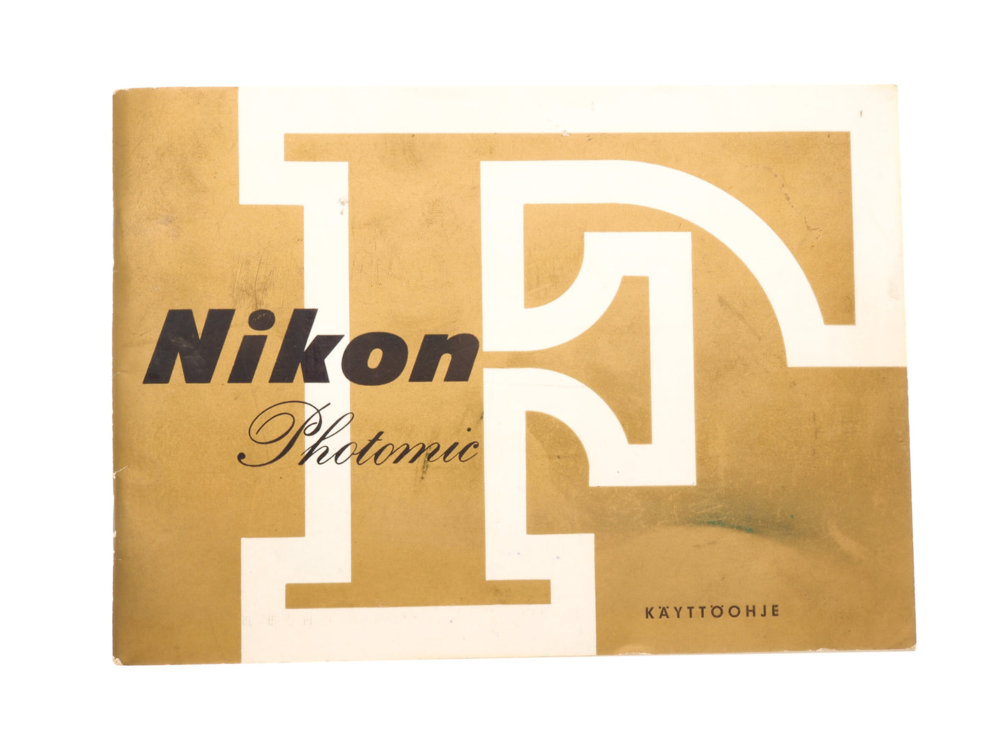 Nikon F Photomic Instructions - Accessory