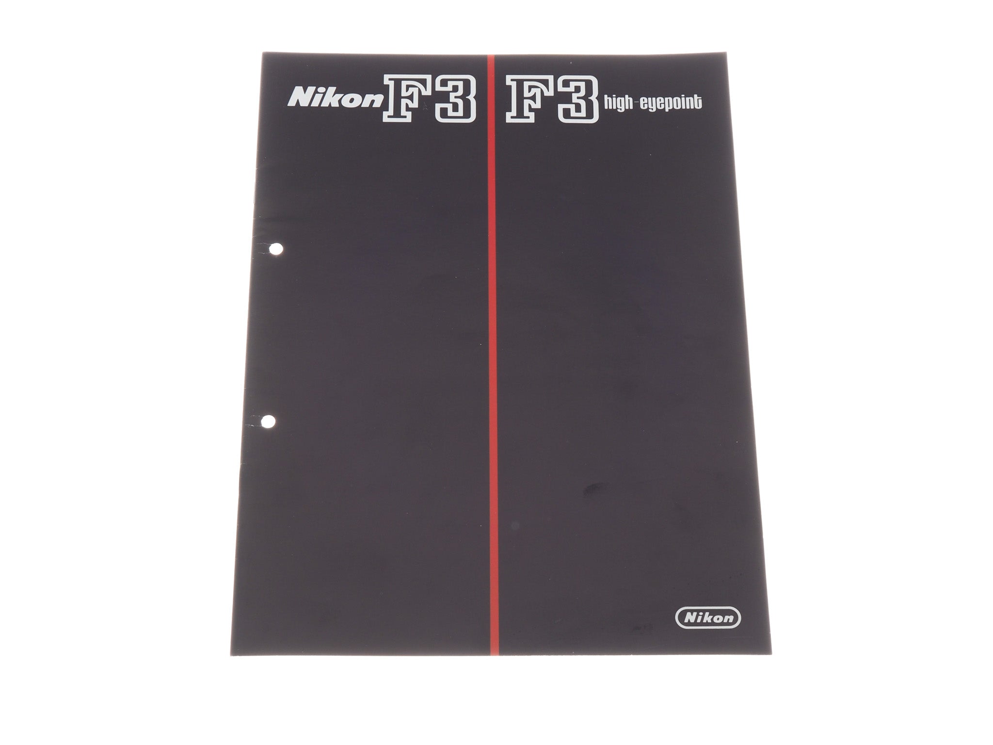Nikon F3 / F3 High Eyepoint Brochure - Accessory