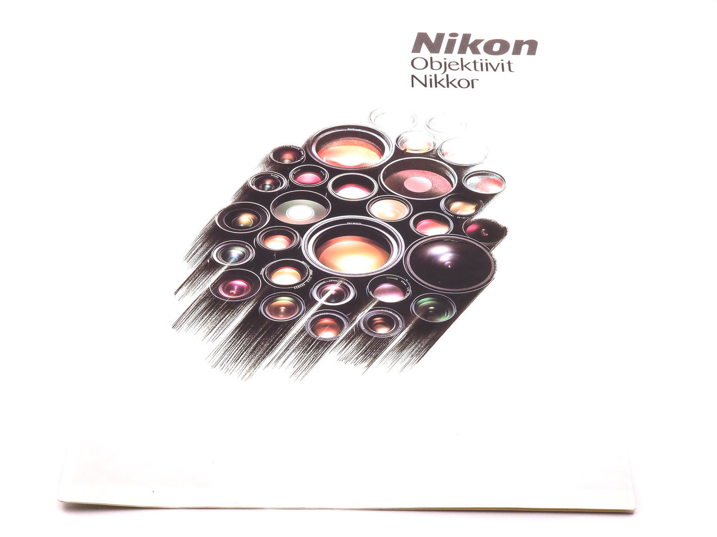 Nikon Nikkor Lenses Brochure - Accessory