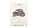 Nikon 24mm f2.8 Nikkor Instructions - Accessory