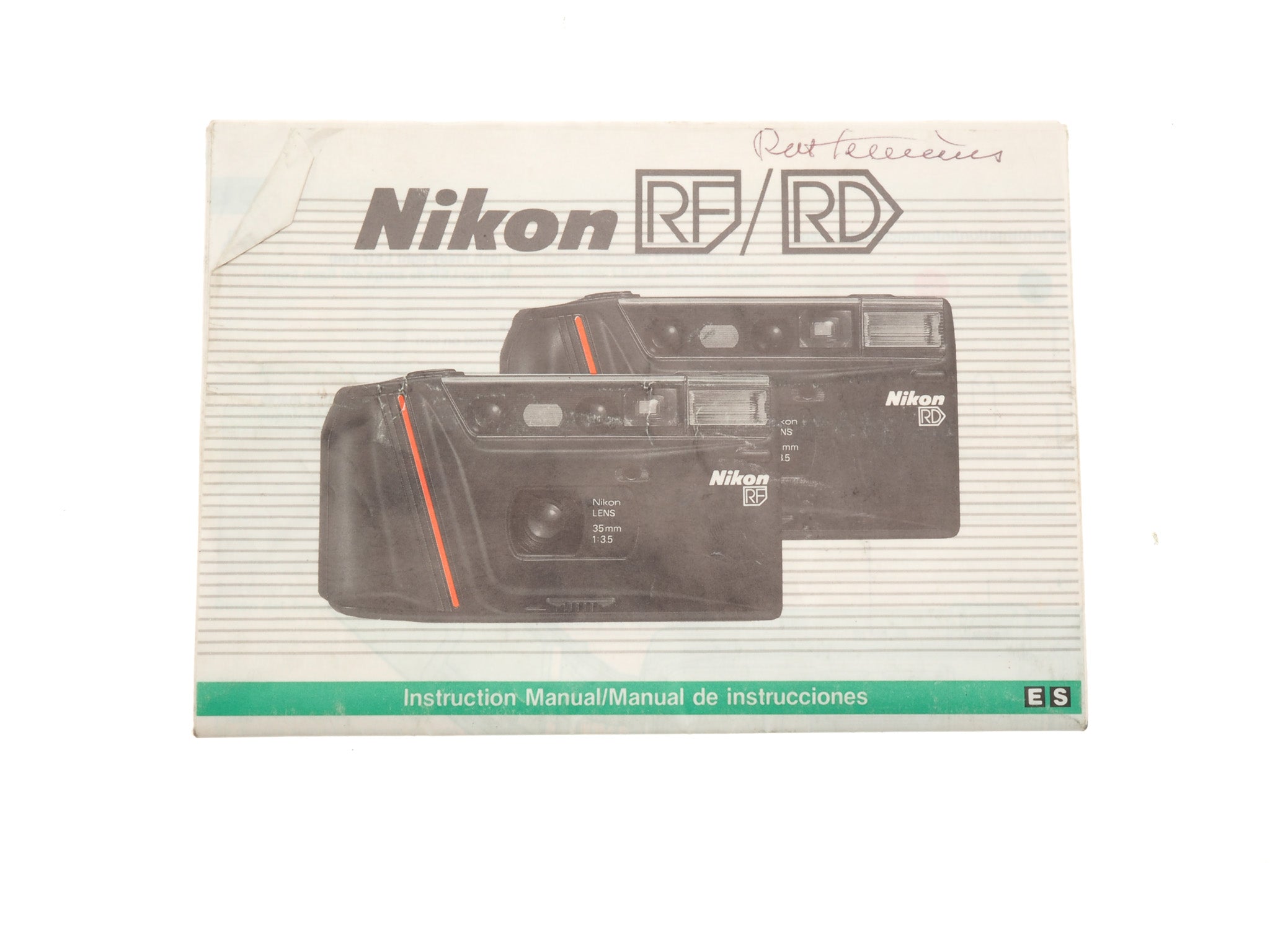 Nikon Rf / RD Instruction Manual - Accessory