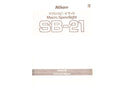Nikon SB-21 Instruction Manual - Accessory