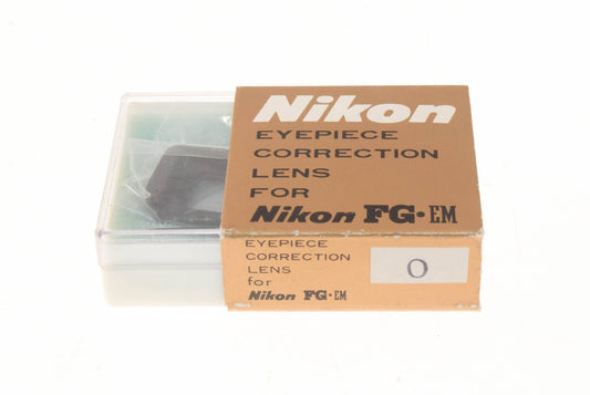 Nikon Eyepiece Correction Lens +/-0 (FG/EM) - Accessory