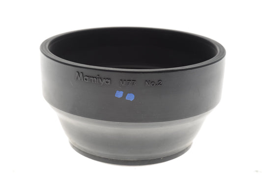 Mamiya M77 No.2 Rubber Lens Hood for 127-250mm (RZ67/RB67) - Accessory