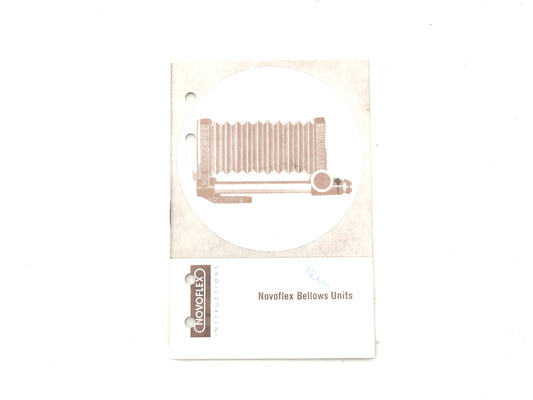Novoflex Bellows Units Instructions - Accessory
