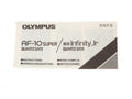 Olympus AF-10 Super Quarz Date / Infinity Jr Quartz Date Instructions - Accessory