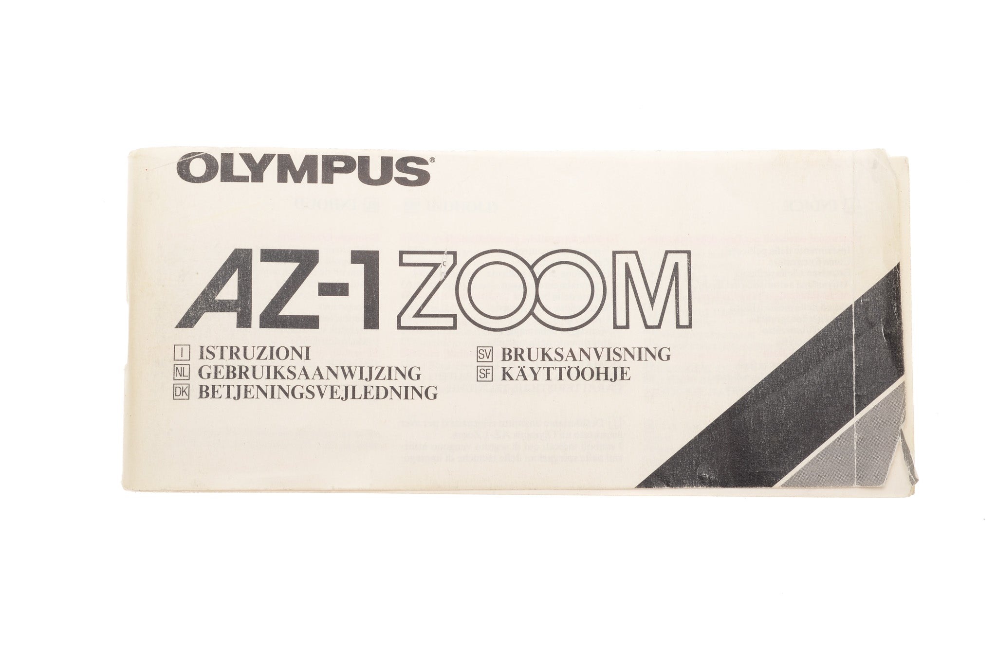 Olympus AZ-1 Zoom Instructions - Accessory
