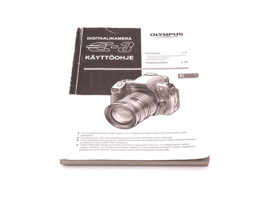 Olympus E-3 Instructions - Accessory