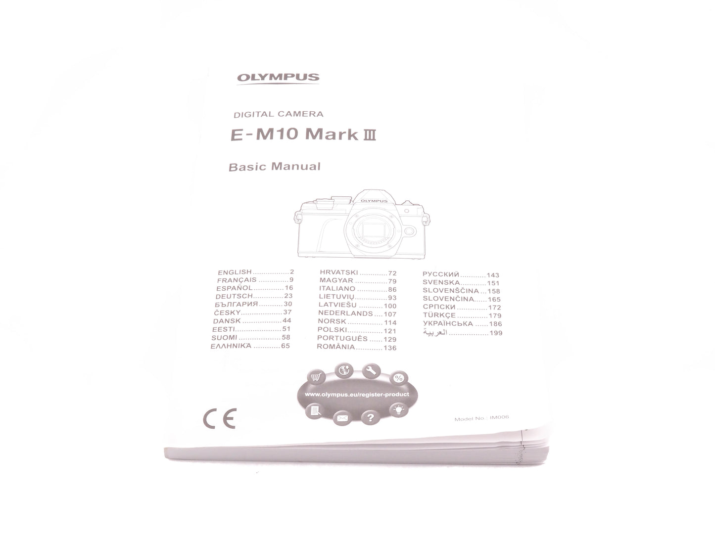 Olympus E-M10 Mark III Instructions - Accessory
