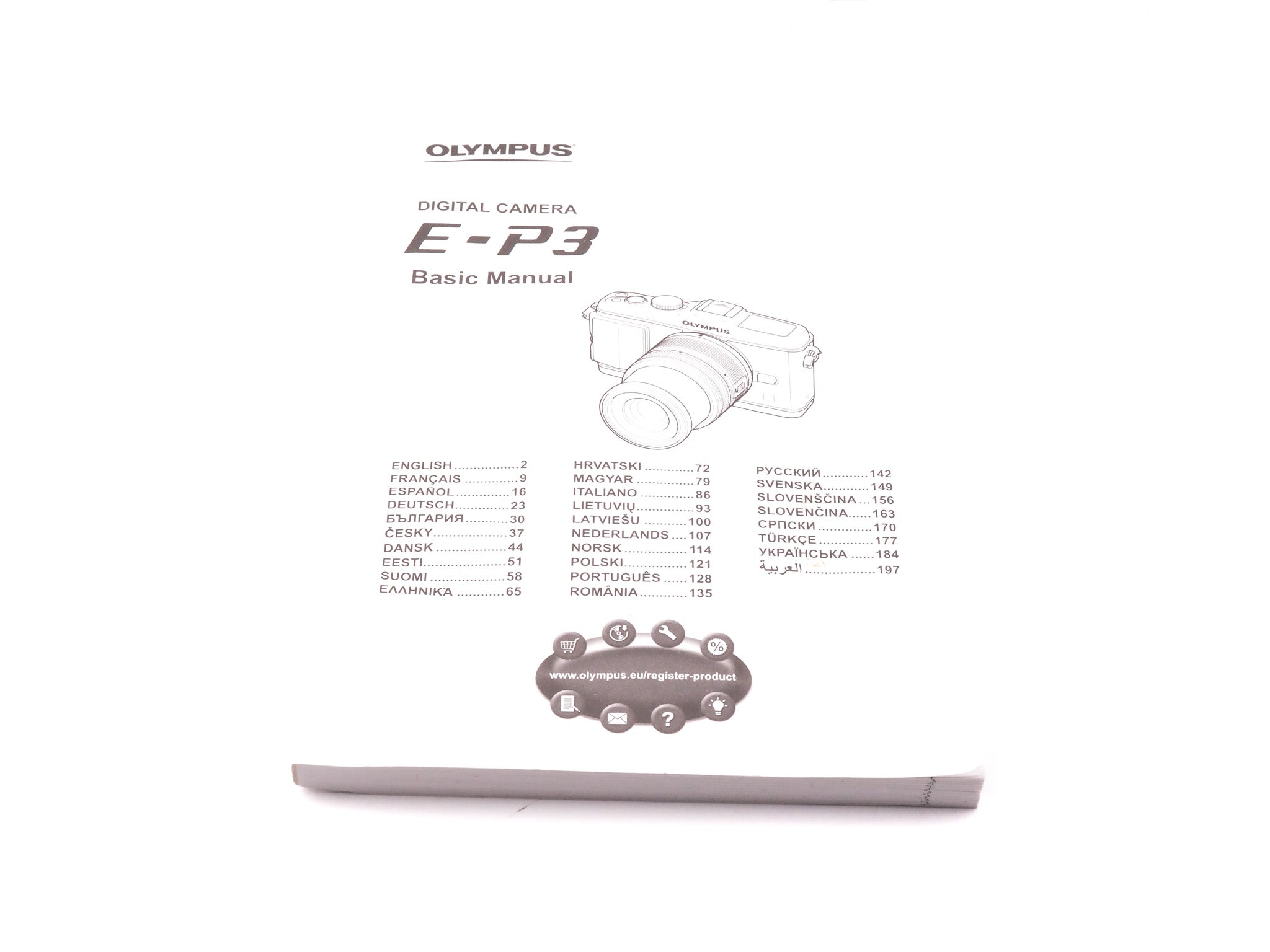 Olympus E-P3 Instructions - Accessory