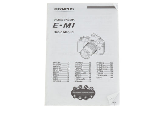 Olympus OM-D E-M1 Instructions - Accessory