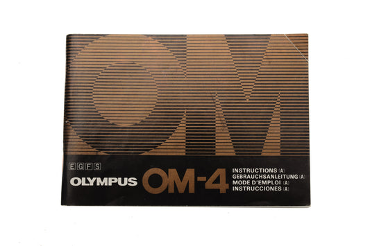 Olympus OM-4 Instructions - Accessory