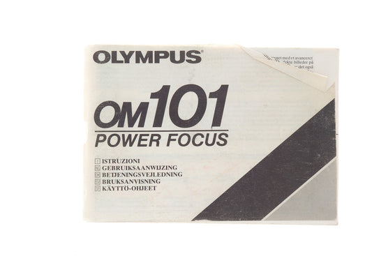 Olympus OM101 Instructions - Accessory