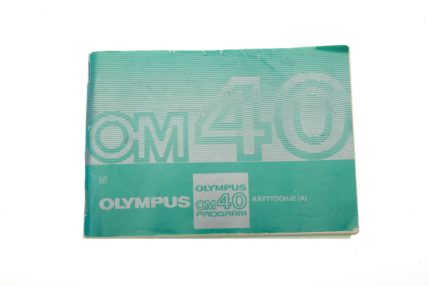 Olympus OM40 Program Instructions (A) - Accessory