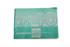 Olympus OM40 Program Instructions (A)
