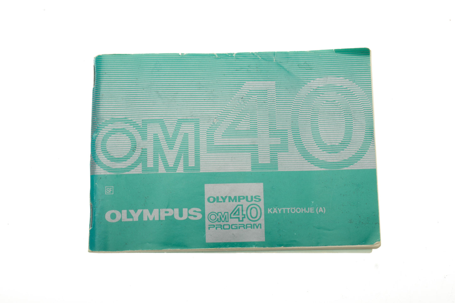 Olympus OM40 Program Instructions (A) - Accessory