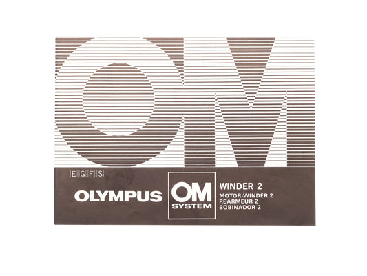 Olympus Winder 2 Instructions - Accessory