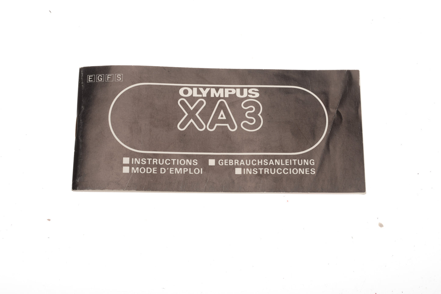 Olympus XA3 Instructions - Accessory